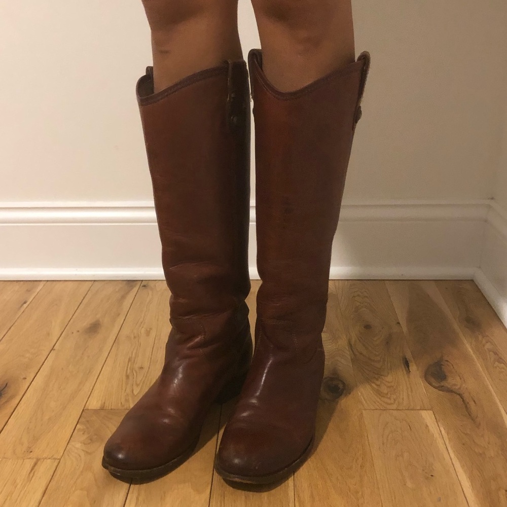 Frye Melissa pull on boot